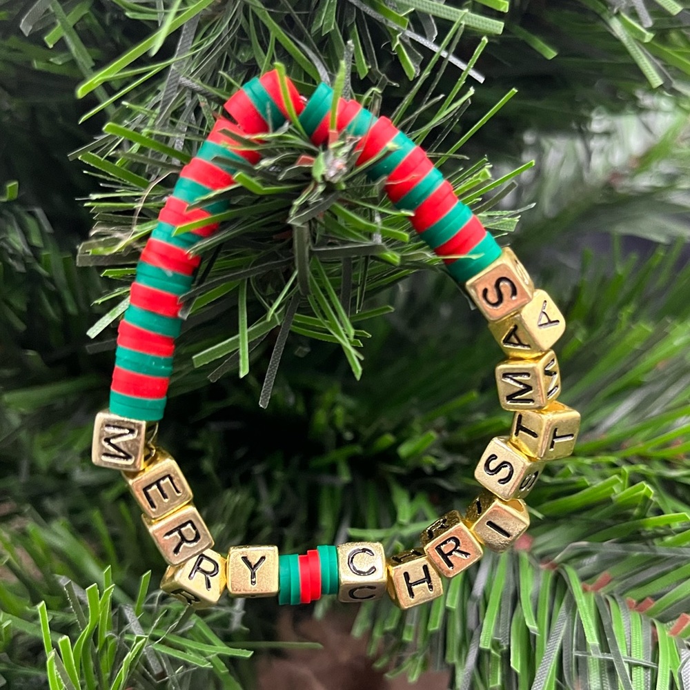 Merry Christmas bracelet